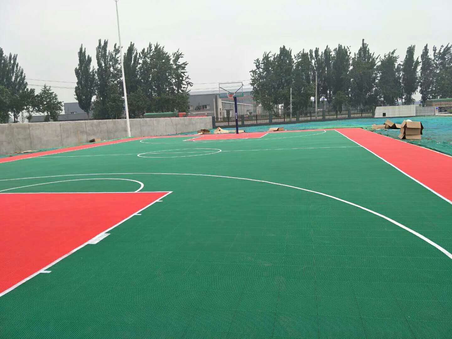 籃球場懸浮拼裝地板 籃球場懸浮拼裝地板